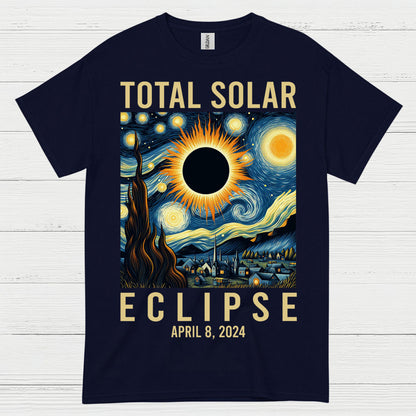 Total Solar Eclipse Art T Shirt