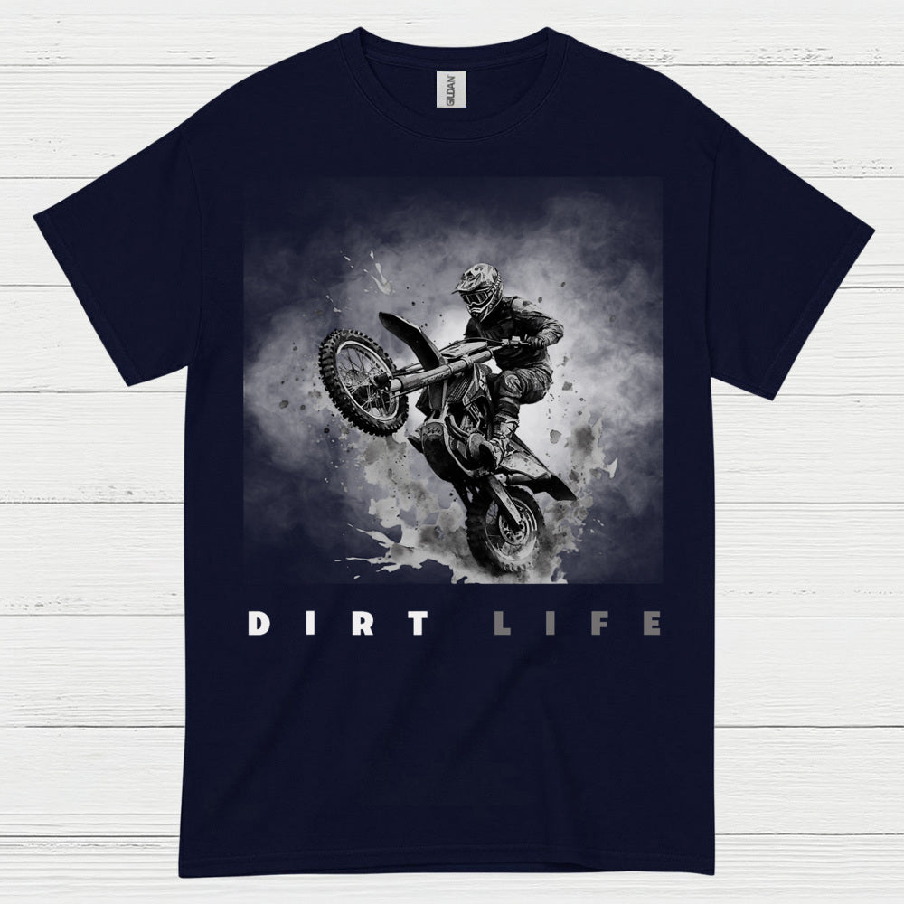 Dirt Life Motocross Action Rider T Shirt