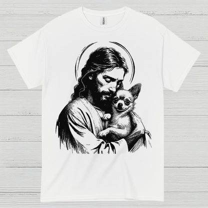 Jesus Loves Dogs Christian Faith T Shirt