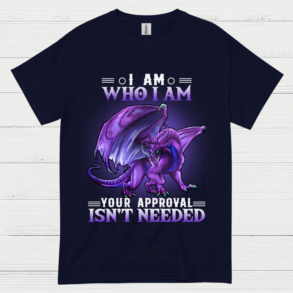 Purple Dragon Attitude T Shirt
