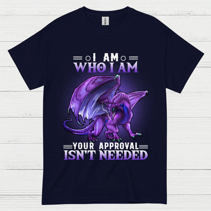 Purple Dragon Attitude T Shirt