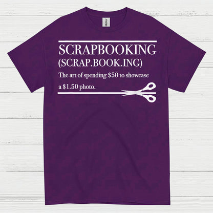 Funny Scrapbooking Definition Craft Lover T Shirt