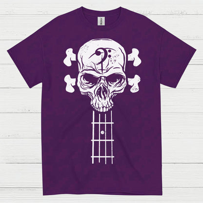 Bass Skull Guitar T Shirt