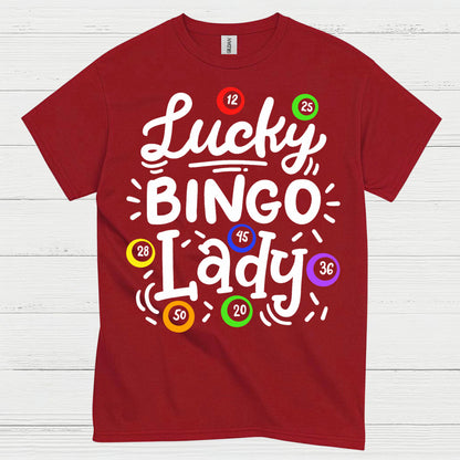 Lucky Bingo Lady T Shirt