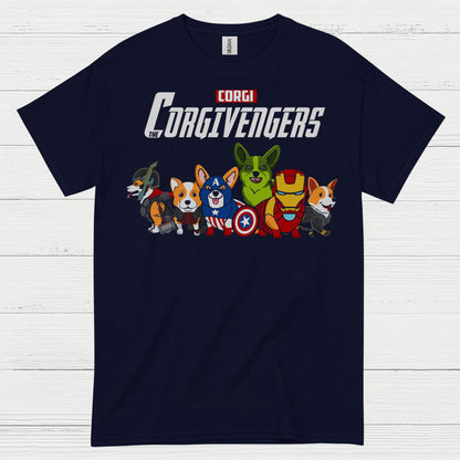 Corgivengers Superhero Corgi T Shirt