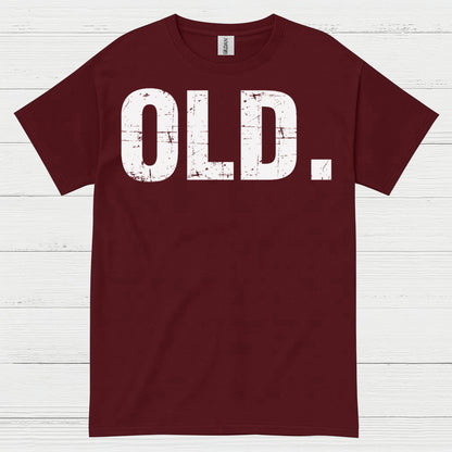 Old Funny Minimal Statement T Shirt