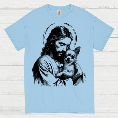 Jesus Loves Dogs Christian Faith T Shirt