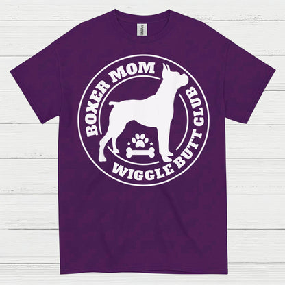Boxer Mom Wiggle Butt Club T Shirt