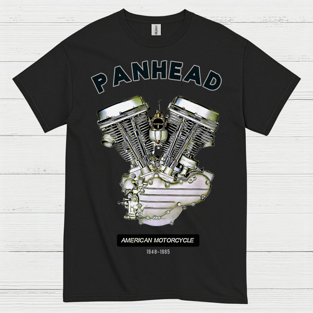 Panhead American Motorcycle Engine T Shirt