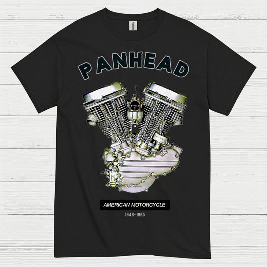 Panhead American Motorcycle Engine T Shirt
