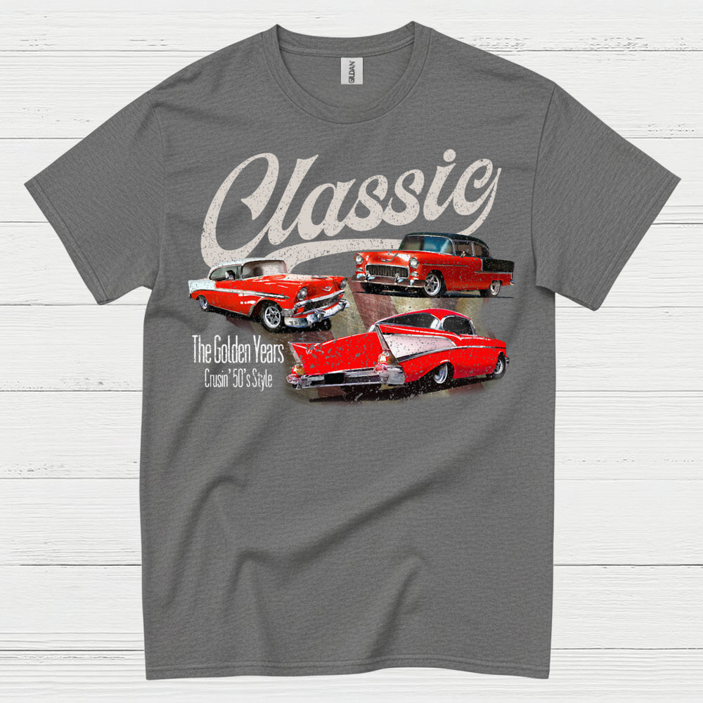 Classic Golden Years Car T Shirt
