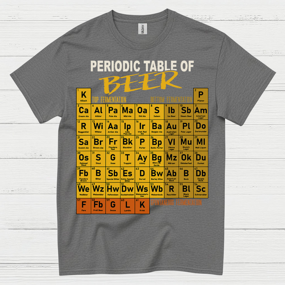 Periodic Table Of Beer T Shirt