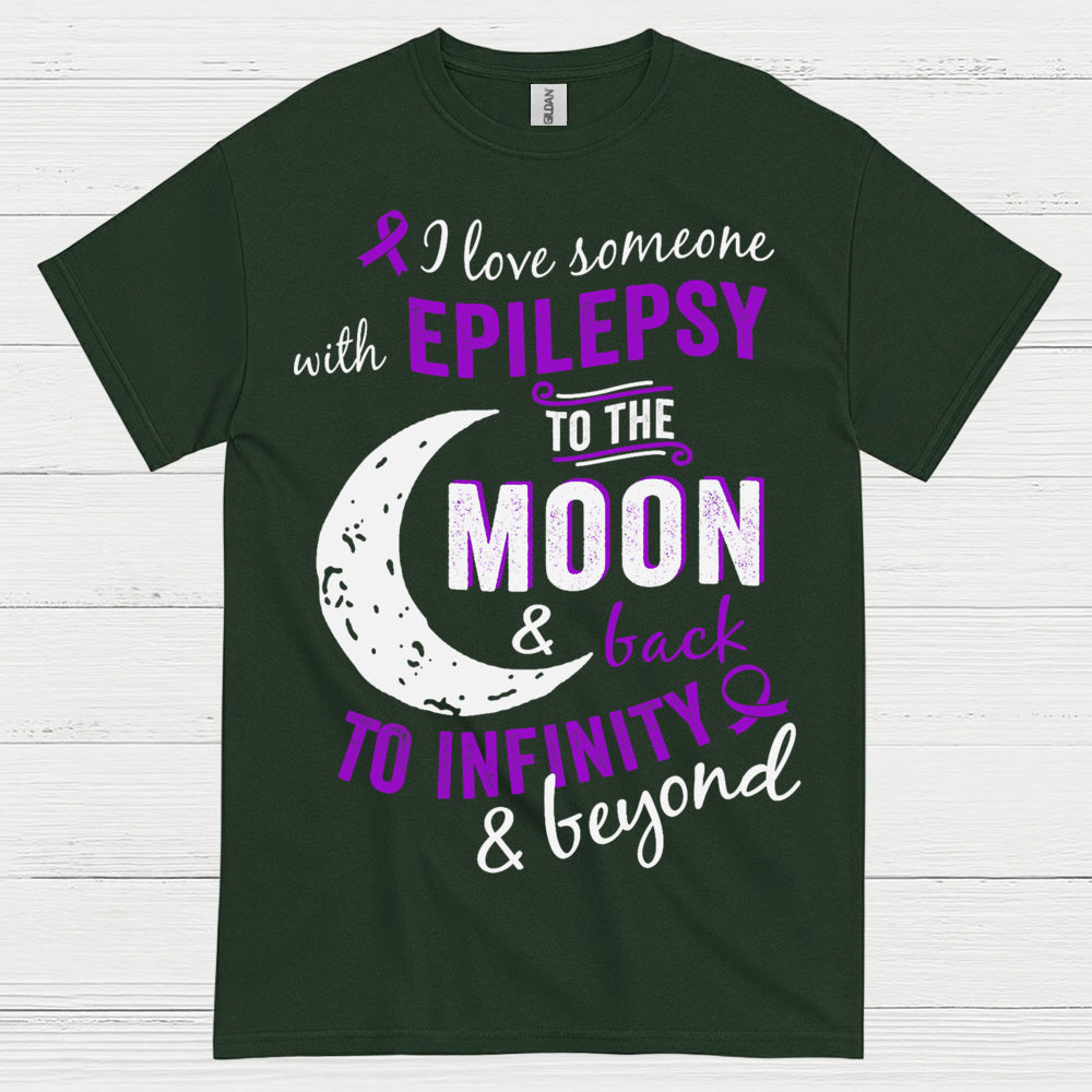 Love Someone Epilepsy To The Moon T Shirt