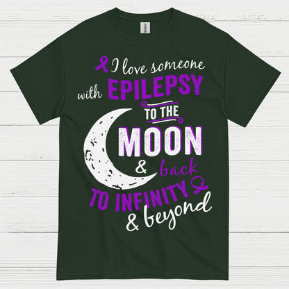 Love Someone Epilepsy To The Moon T Shirt