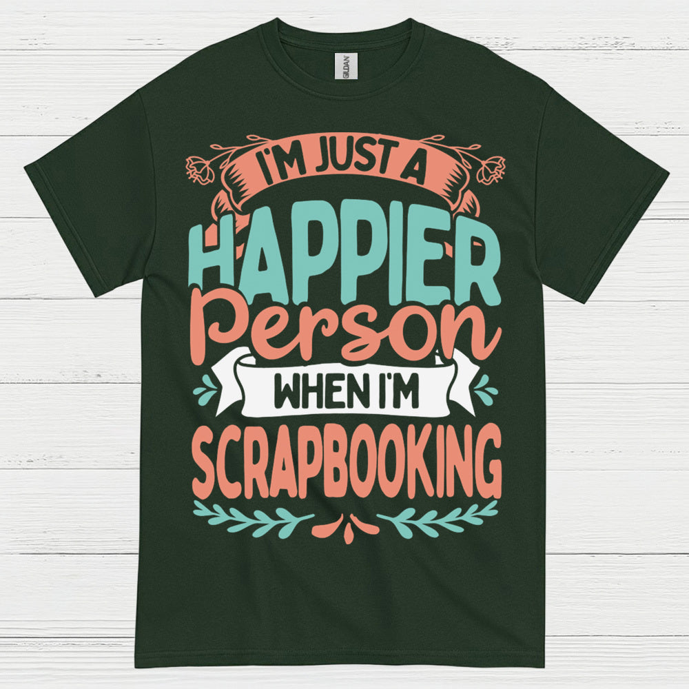 Happy Scrapbooking Lover Hobby Craft T Shirt