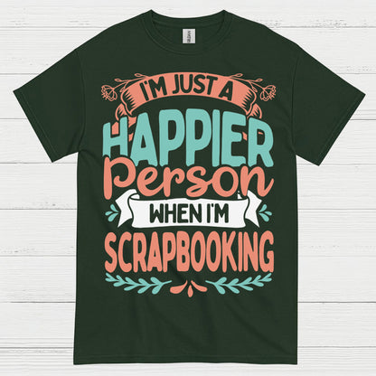 Happy Scrapbooking Lover Hobby Craft T Shirt