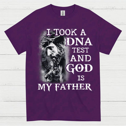 God Is My Father DNA Test Christian T Shirt