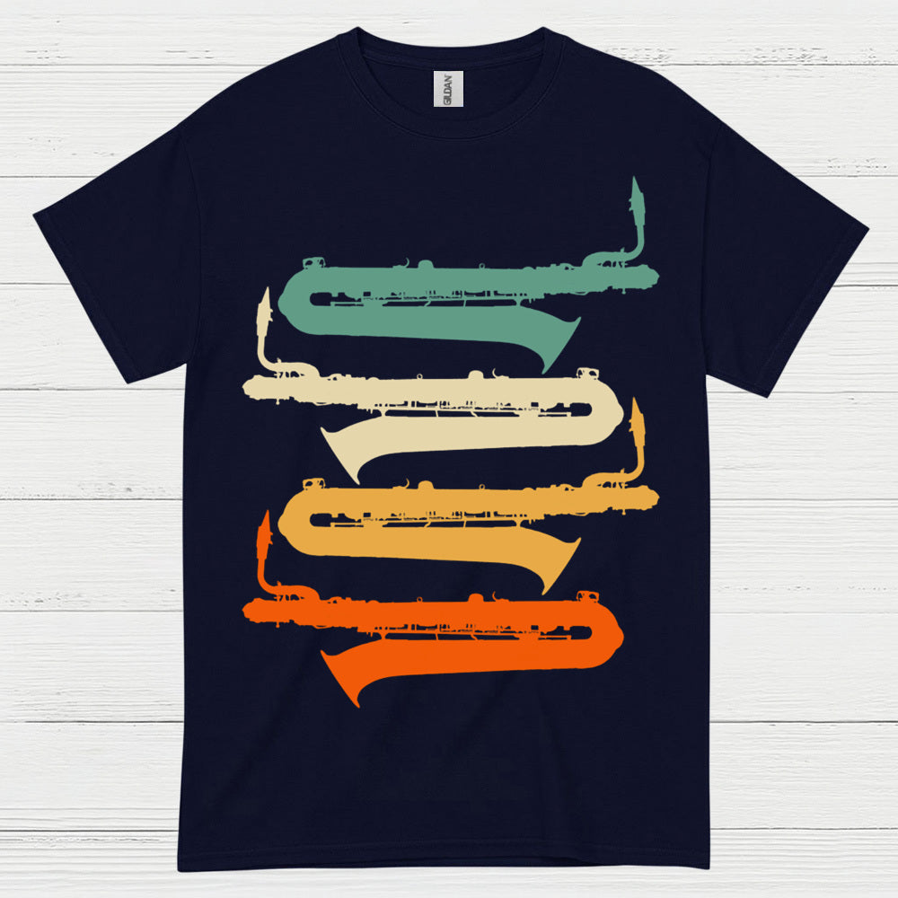 Retro Trumpet Music Lover T Shirt