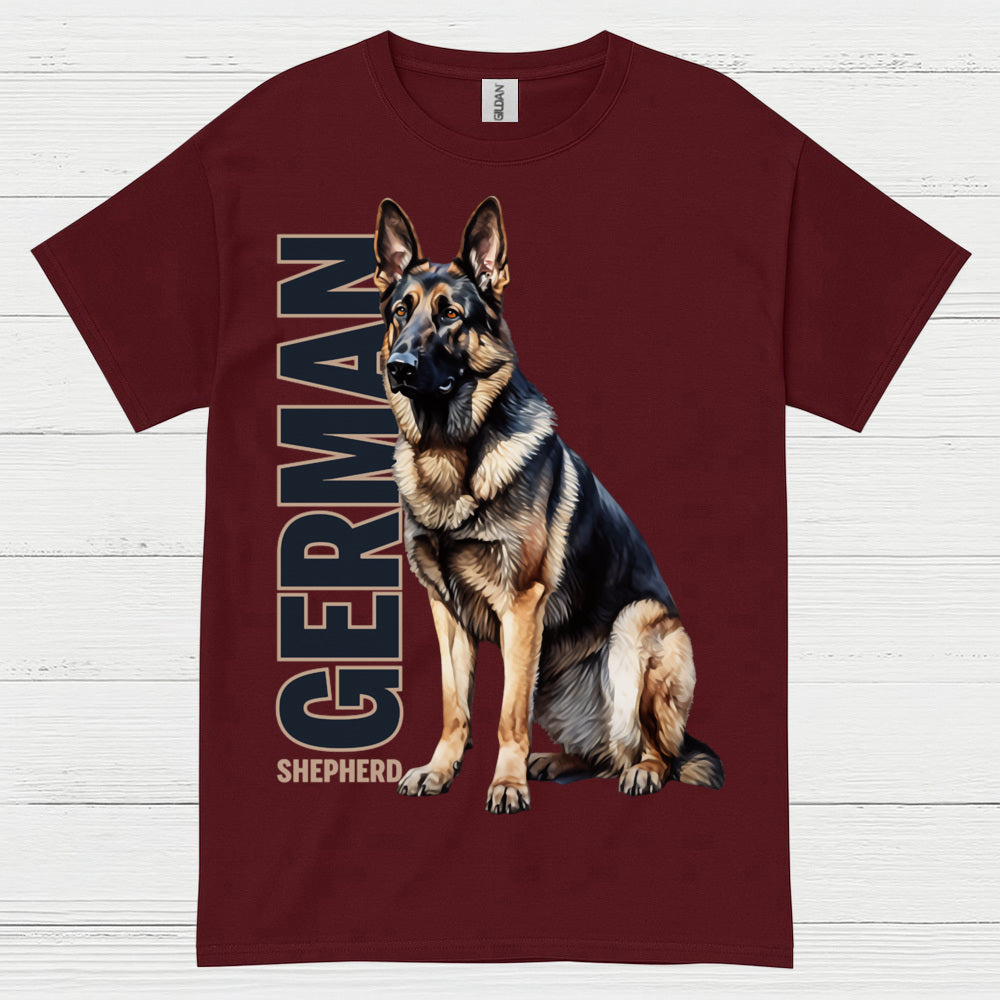 German Shepherd Classic Loyal Dog T Shirt