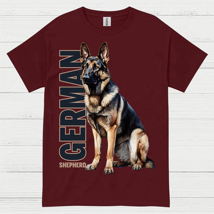 German Shepherd Classic Loyal Dog T Shirt
