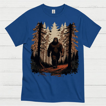 Forest Walk Bigfoot T Shirt