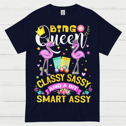 Bingo Queen Classy Sassy T Shirt