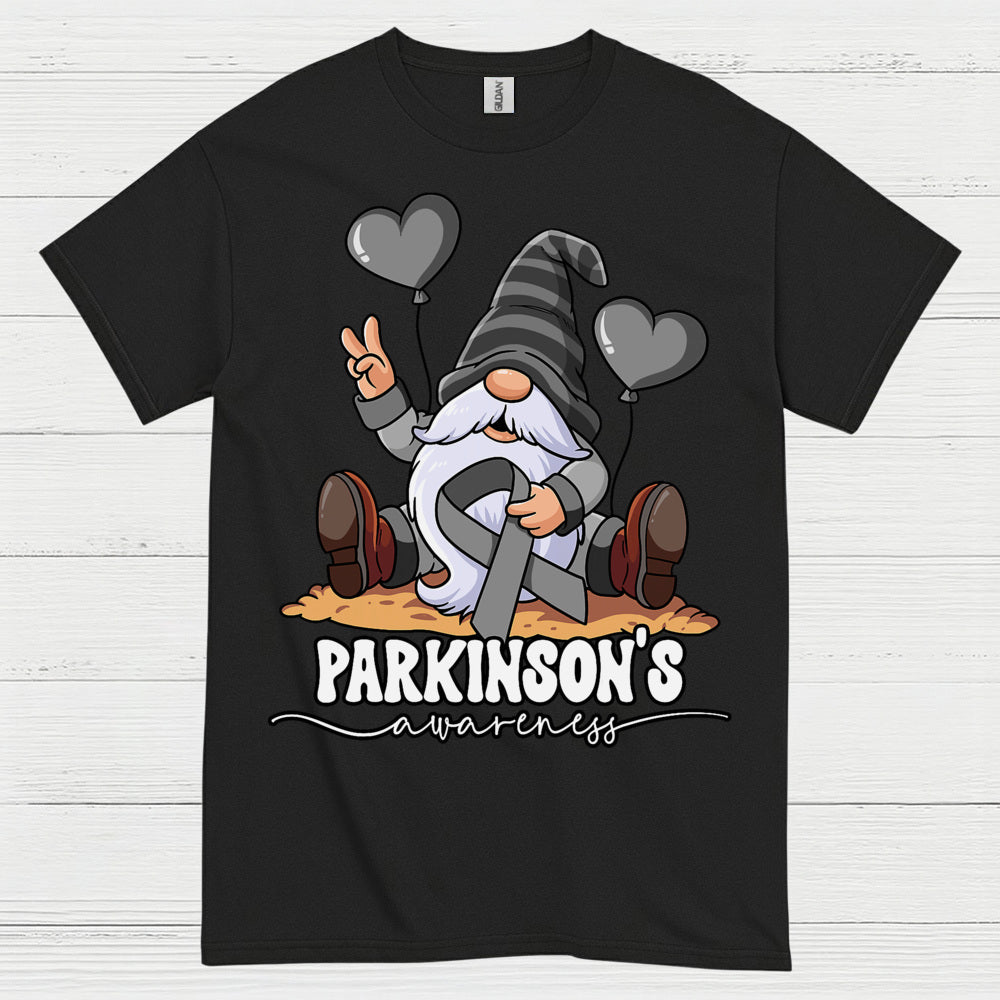 Parkinsons Awareness Gnome Support T Shirt