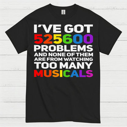 I’ve Got 525600 Problems Musical T Shirt