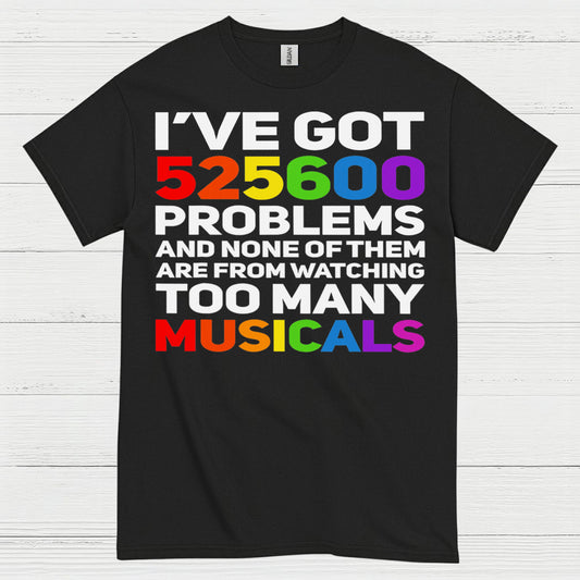 I’ve Got 525600 Problems Musical T Shirt
