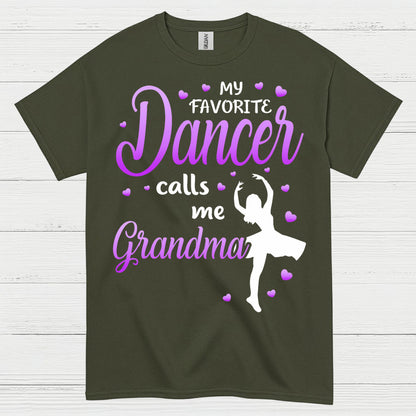 Favorite Dancer Grandma Family T Shirt