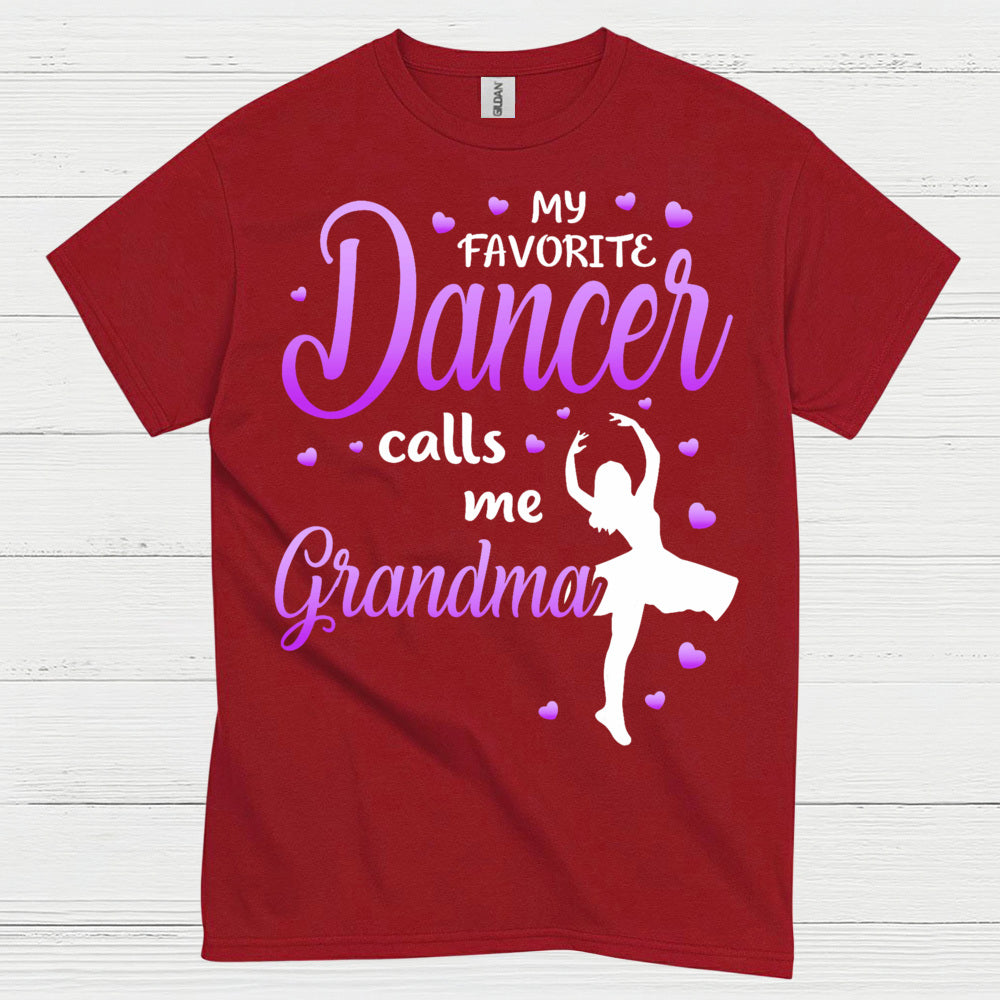 Favorite Dancer Grandma Family T Shirt