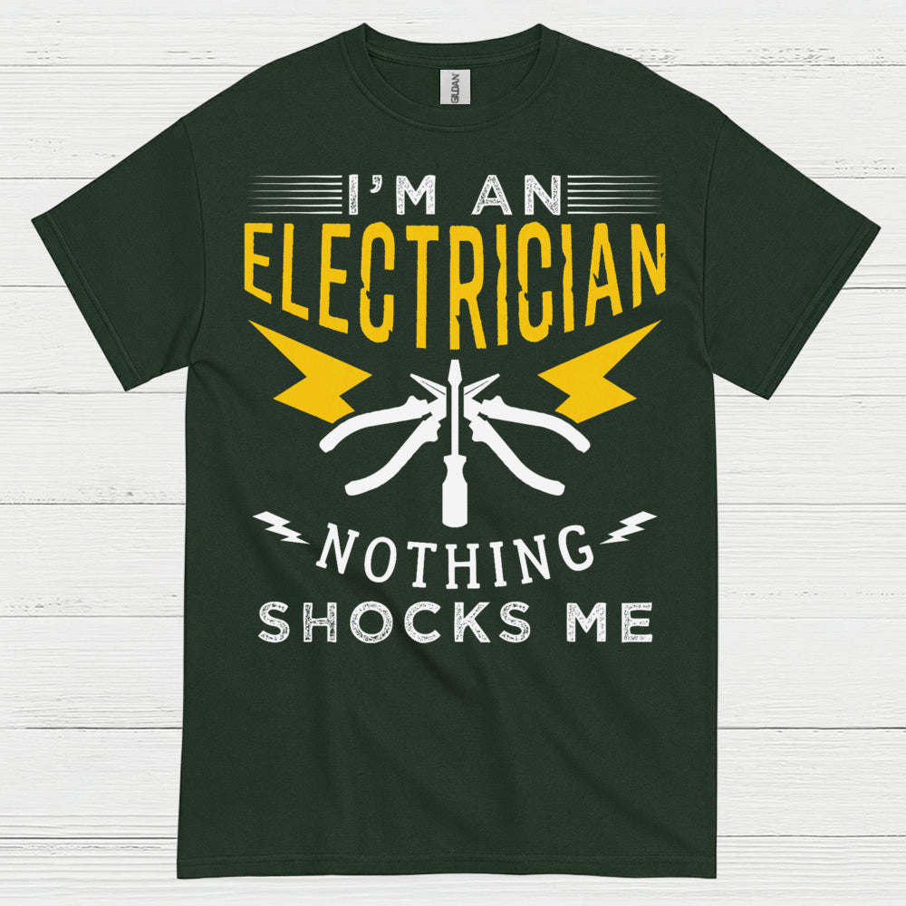 Electrician Nothing Shocks Me T Shirt