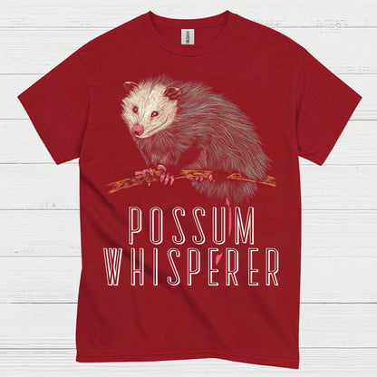 Possum Whisperer Wildlife Humor T Shirt