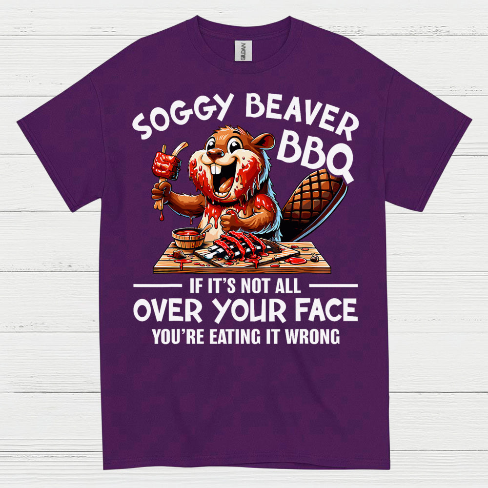 Soggy Beaver BBQ T Shirt