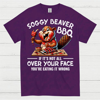 Soggy Beaver BBQ T Shirt