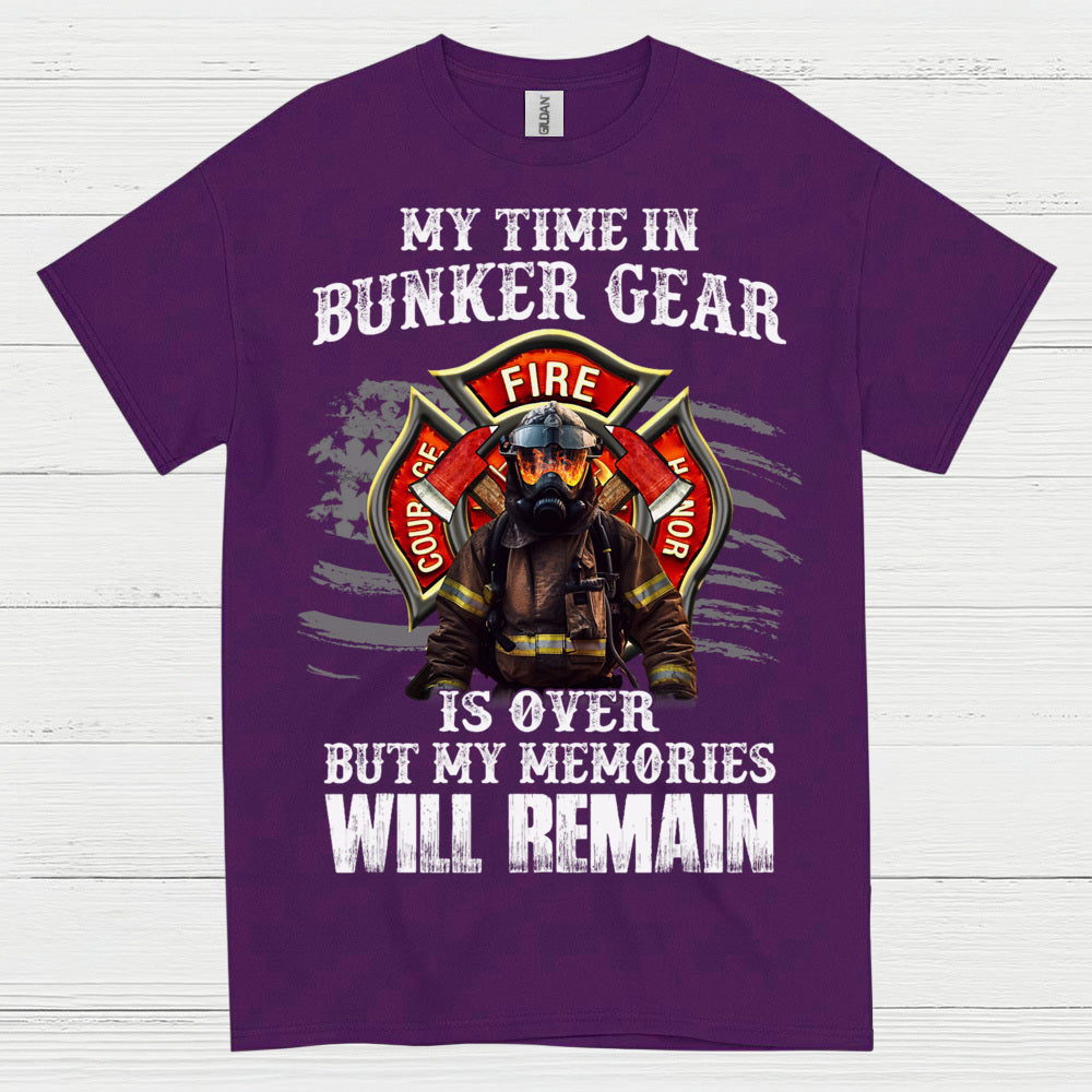 Retired Firefighter Memories T Shirt
