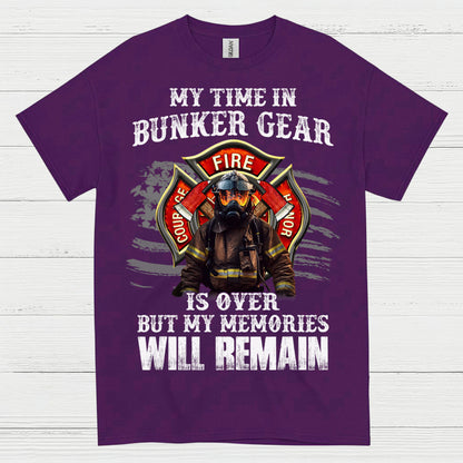 Retired Firefighter Memories T Shirt