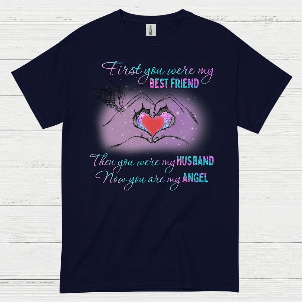 My Husband My Angel Memorial T Shirt