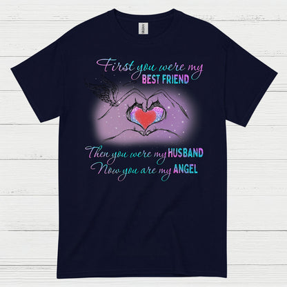 My Husband My Angel Memorial T Shirt