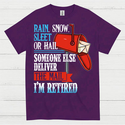 Retired Mail Carrier Humor T Shirt
