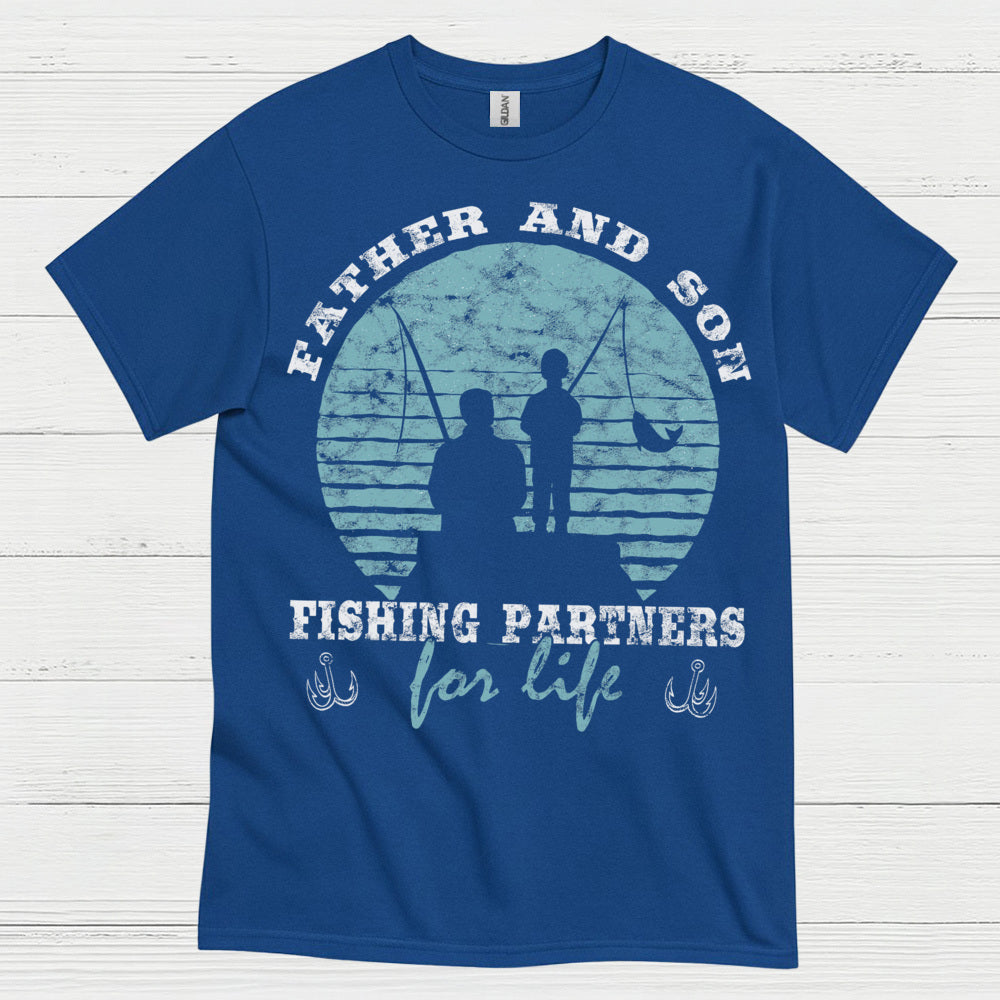 Father And Son Fishing T Shirt