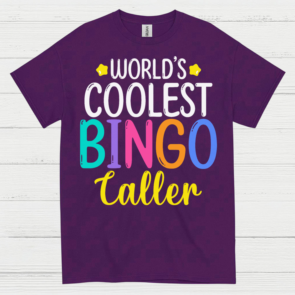 Worlds Coolest Bingo Caller T Shirt