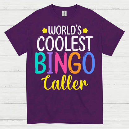 Worlds Coolest Bingo Caller T Shirt