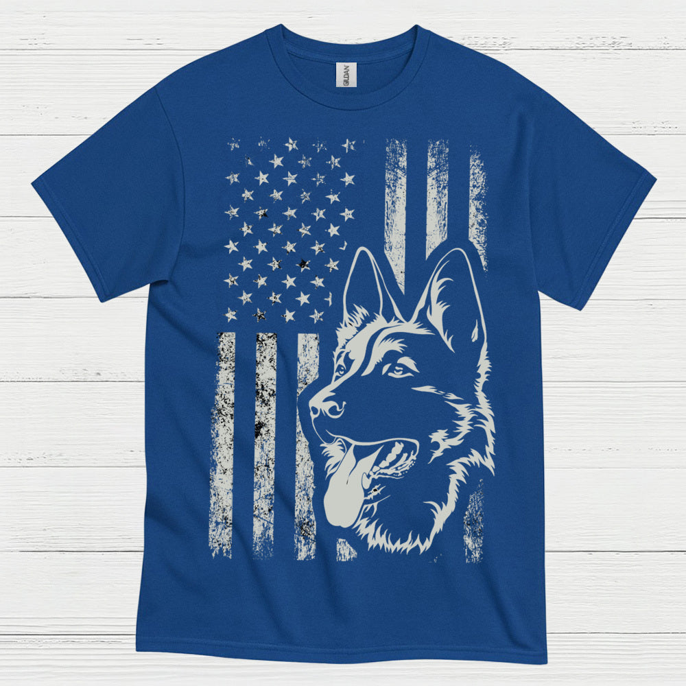 American Shepherd Flag T Shirt