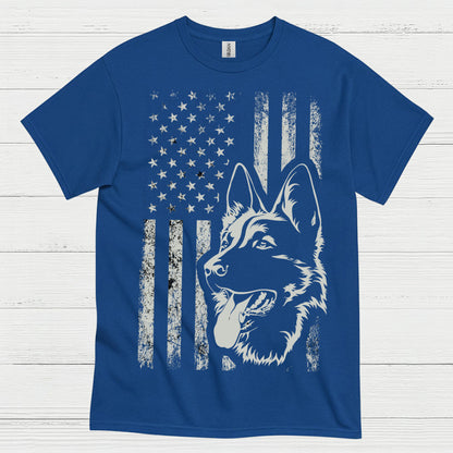 American Shepherd Flag T Shirt