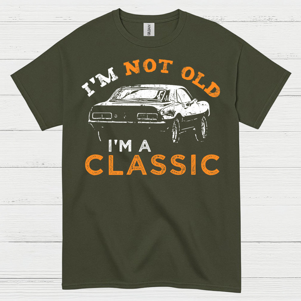 Classic Never Old Car T Shirt