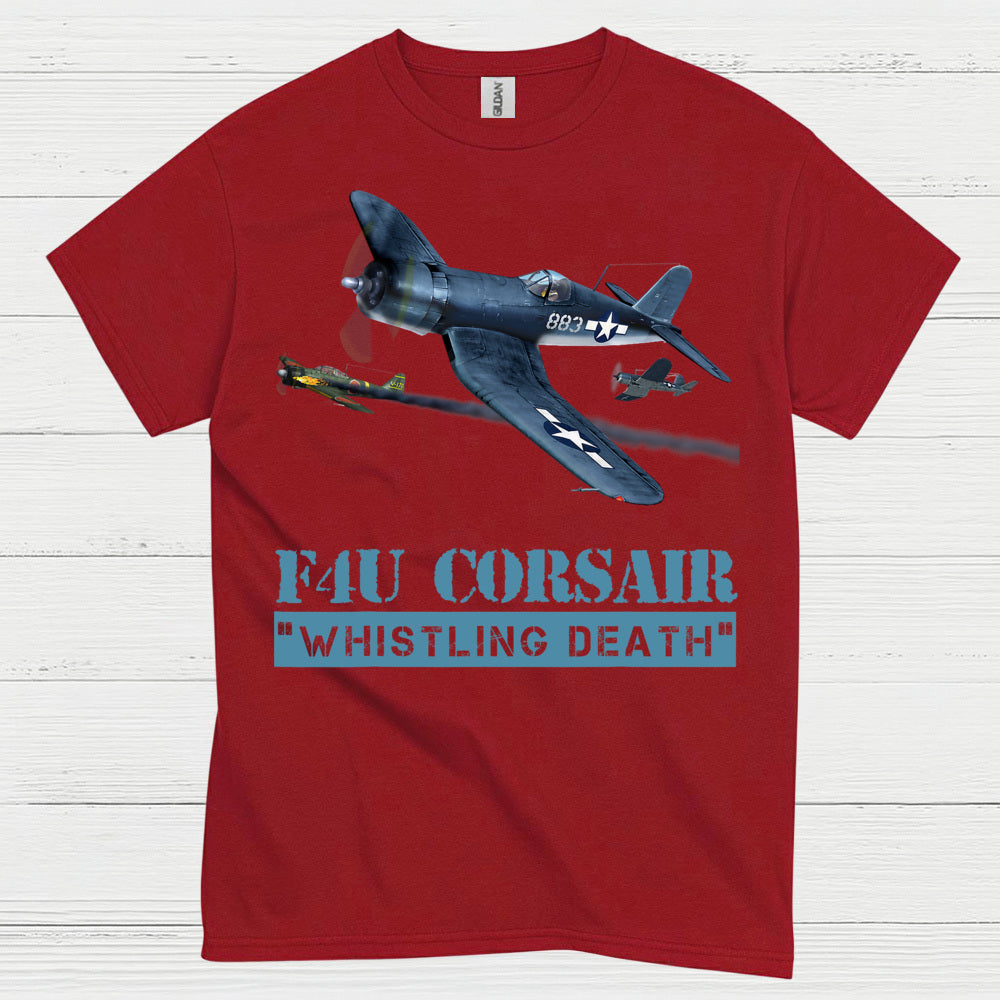 F4U Corsair Whistling Death T Shirt