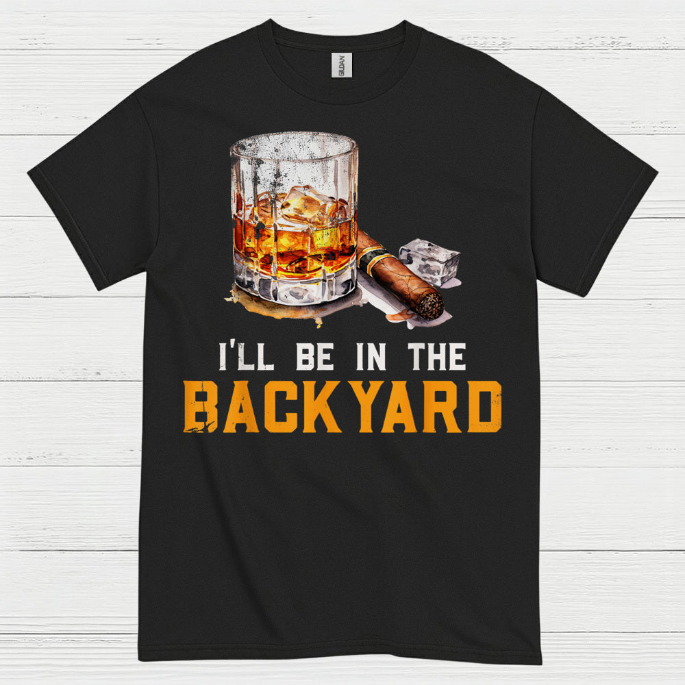 Backyard Whiskey Cigar Time T Shirt