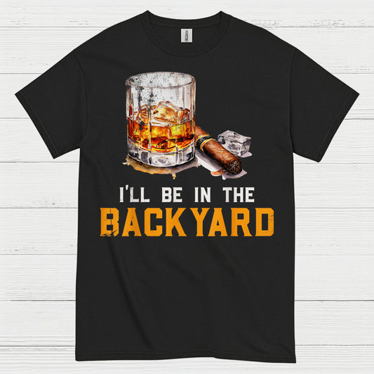 Backyard Whiskey Cigar Time T Shirt