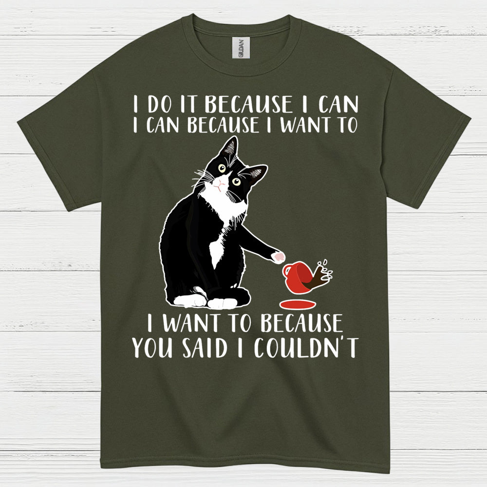 Cat Attitude Humor T Shirt